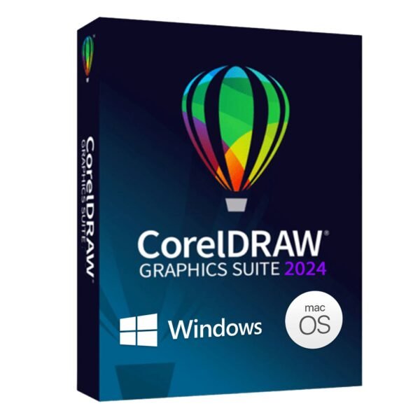 CorelDRAW 2024 Full Graphics Suite 1 Year Subscription - PC & MAC