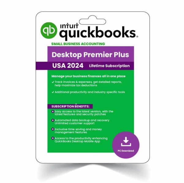 QuickBooks Desktop Premier Plus 2024 – Lifetime Activation Key