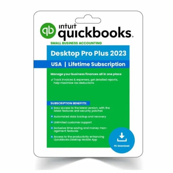 Quickbooks desktop Pro 2023 for windows | No-Subscription