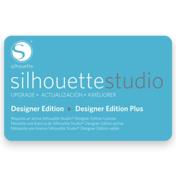 Silhouette Studio Designer Edition to Designer Edition PLUS Upgrade - Instant Code